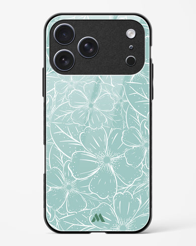Hibiscus Crescendo Glass Case Phone Cover (Apple)