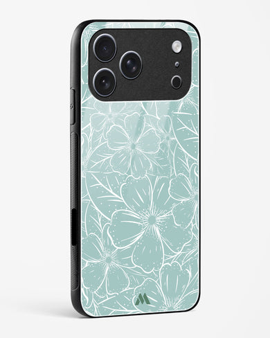 Hibiscus Crescendo Glass Case Phone Cover (Apple)