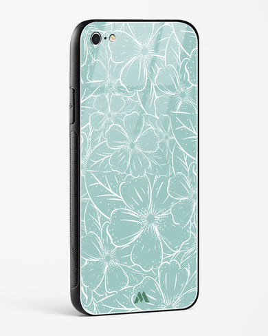 Hibiscus Crescendo Glass Case Phone Cover (Apple)