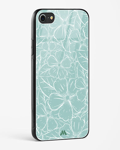 Hibiscus Crescendo Glass Case Phone Cover (Apple)