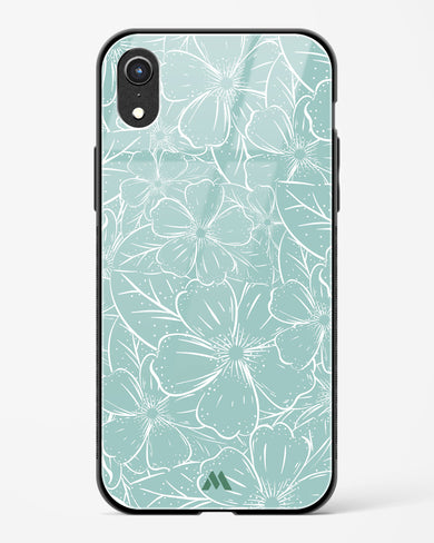 Hibiscus Crescendo Glass Case Phone Cover (Apple)