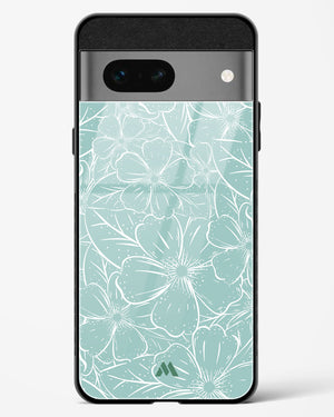 Hibiscus Crescendo Glass Case Phone Cover-(Google)