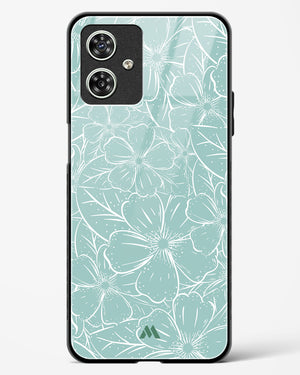 Hibiscus Crescendo Glass Case Phone Cover (Motorola)