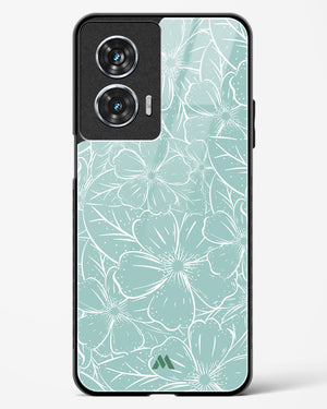Hibiscus Crescendo Glass Case Phone Cover (Motorola)