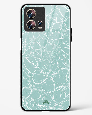 Hibiscus Crescendo Glass Case Phone Cover (Motorola)