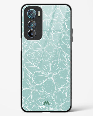 Hibiscus Crescendo Glass Case Phone Cover-(Motorola)