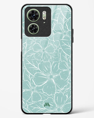 Hibiscus Crescendo Glass Case Phone Cover (Motorola)