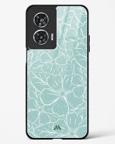 Hibiscus Crescendo Glass Case Phone Cover (Motorola)