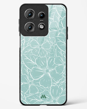 Hibiscus Crescendo Glass Case Phone Cover (Motorola)