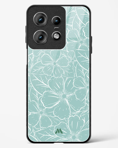 Hibiscus Crescendo Glass Case Phone Cover (Motorola)