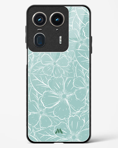 Hibiscus Crescendo Glass Case Phone Cover (Motorola)