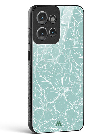 Hibiscus Crescendo Glass Case Phone Cover (Motorola)