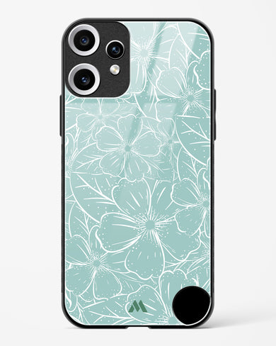 Hibiscus Crescendo Glass Case Phone Cover (Nothing)