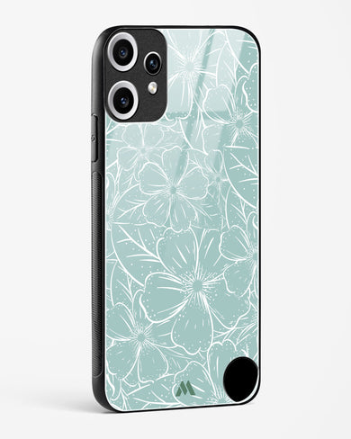 Hibiscus Crescendo Glass Case Phone Cover (Nothing)