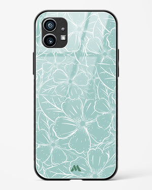 Hibiscus Crescendo Glass Case Phone Cover (Nothing)