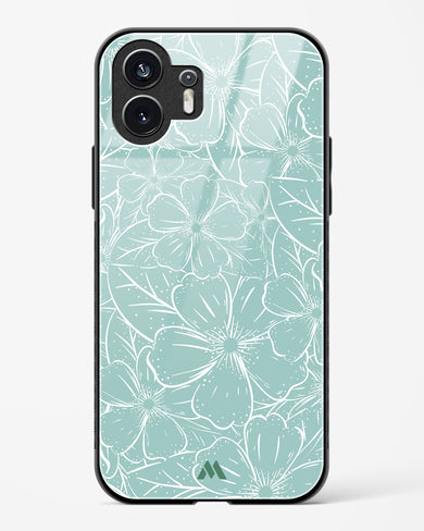 Hibiscus Crescendo Glass Case Phone Cover (Nothing)