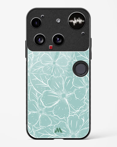 Hibiscus Crescendo Glass Case Phone Cover (Nothing)
