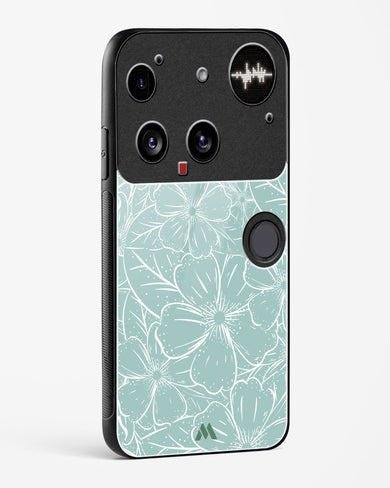 Hibiscus Crescendo Glass Case Phone Cover (Nothing)