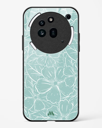 Hibiscus Crescendo Glass Case Phone Cover (Nothing)