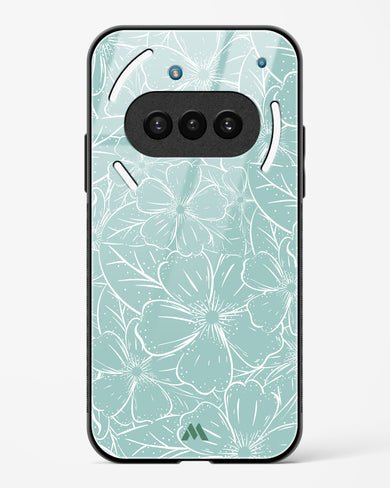Hibiscus Crescendo Glass Case Phone Cover (Nothing)