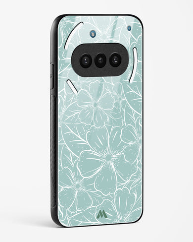 Hibiscus Crescendo Glass Case Phone Cover (Nothing)