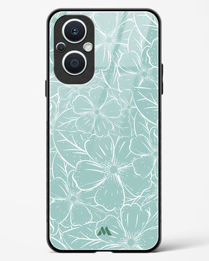 Hibiscus Crescendo Glass Case Phone Cover-(OnePlus)