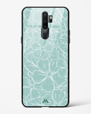 Hibiscus Crescendo Glass Case Phone Cover (Oppo)