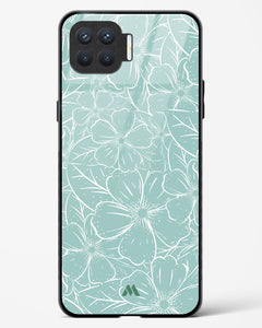 Hibiscus Crescendo Glass Case Phone Cover (Oppo)