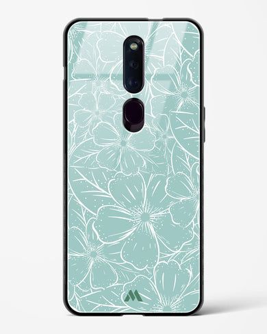 Hibiscus Crescendo Glass Case Phone Cover (Oppo)