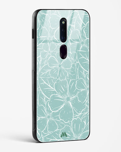 Hibiscus Crescendo Glass Case Phone Cover (Oppo)