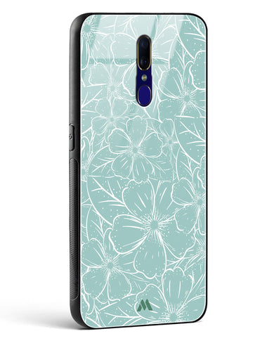 Hibiscus Crescendo Glass Case Phone Cover (Oppo)