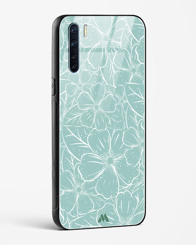 Hibiscus Crescendo Glass Case Phone Cover (Oppo)