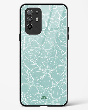 Hibiscus Crescendo Glass Case Phone Cover (Oppo)