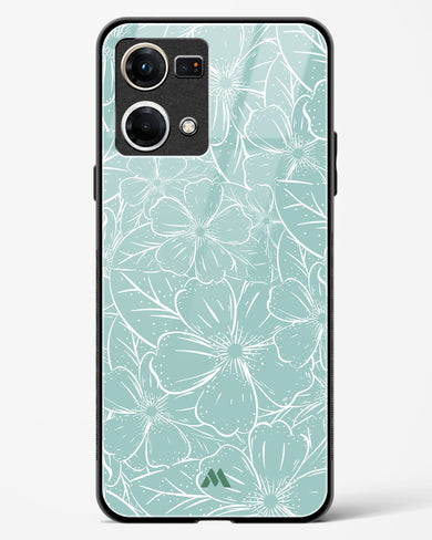 Hibiscus Crescendo Glass Case Phone Cover (Oppo)