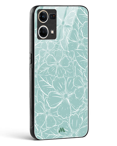 Hibiscus Crescendo Glass Case Phone Cover (Oppo)