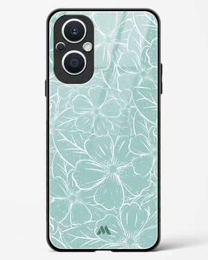 Hibiscus Crescendo Glass Case Phone Cover (Oppo)