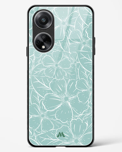 Hibiscus Crescendo Glass Case Phone Cover (Oppo)