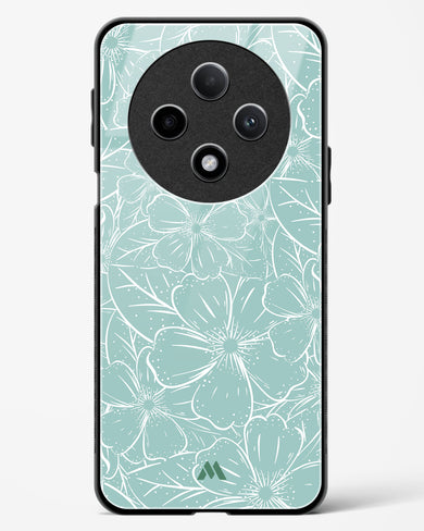 Hibiscus Crescendo Glass Case Phone Cover (Oppo)