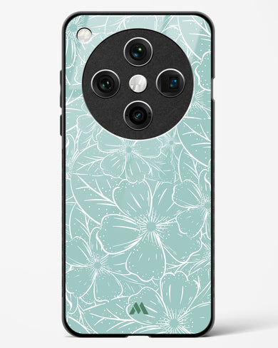 Hibiscus Crescendo Glass Case Phone Cover (Oppo)