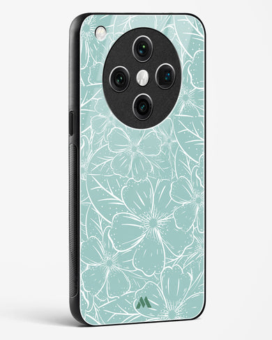 Hibiscus Crescendo Glass Case Phone Cover (Oppo)