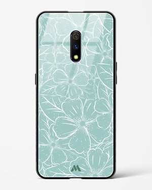 Hibiscus Crescendo Glass Case Phone Cover (Oppo)