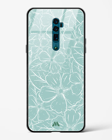 Hibiscus Crescendo Glass Case Phone Cover (Oppo)