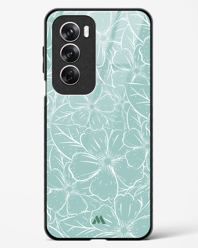 Hibiscus Crescendo Glass Case Phone Cover (Oppo)