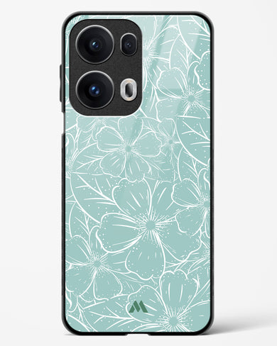 Hibiscus Crescendo Glass Case Phone Cover (Oppo)