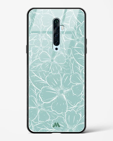 Hibiscus Crescendo Glass Case Phone Cover (Oppo)