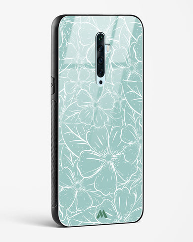 Hibiscus Crescendo Glass Case Phone Cover (Oppo)