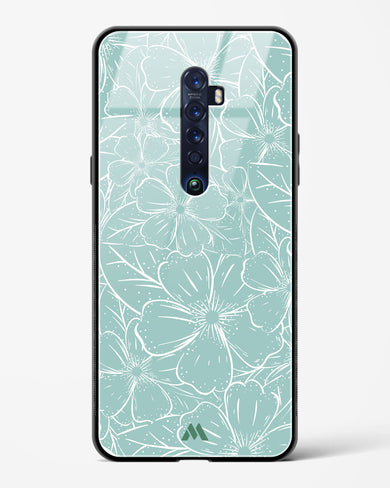 Hibiscus Crescendo Glass Case Phone Cover (Oppo)