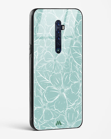 Hibiscus Crescendo Glass Case Phone Cover (Oppo)