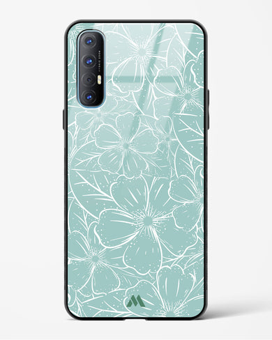 Hibiscus Crescendo Glass Case Phone Cover (Oppo)