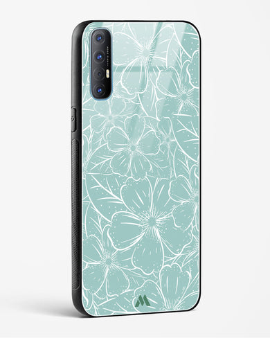 Hibiscus Crescendo Glass Case Phone Cover (Oppo)